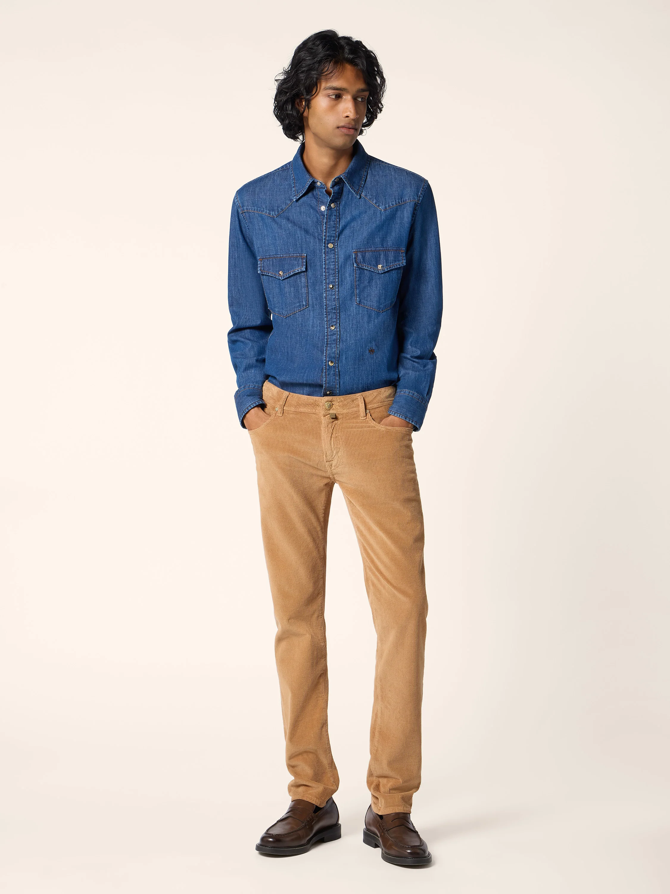 Bard Fast — Cotton-Cashmere Comfort Corduroy Pants - Image 3