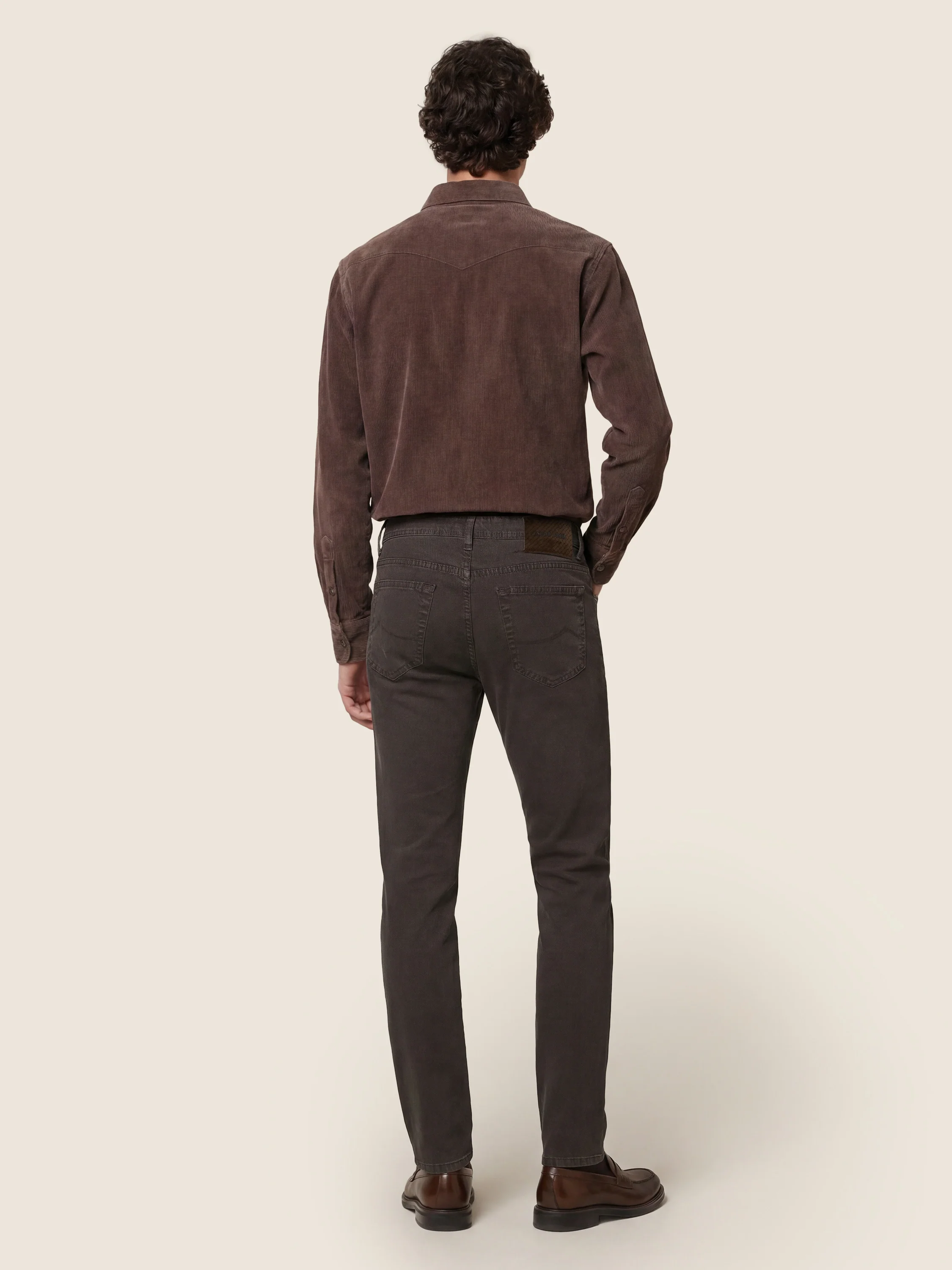 Bard — Cotton and Lyocell Stretch Twill Pants - Image 5