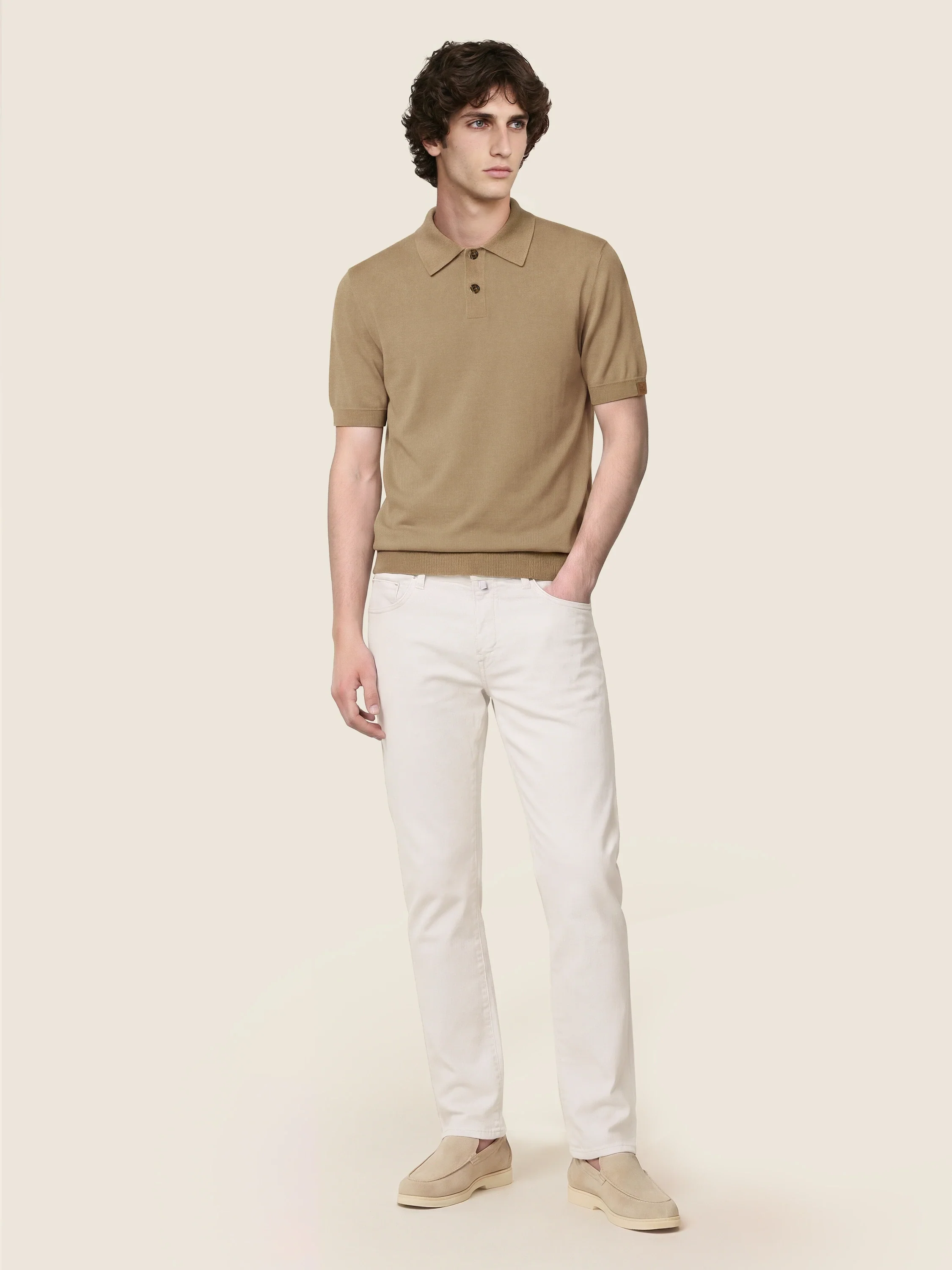 Bard - Pants in Stretch Twill - Image 3