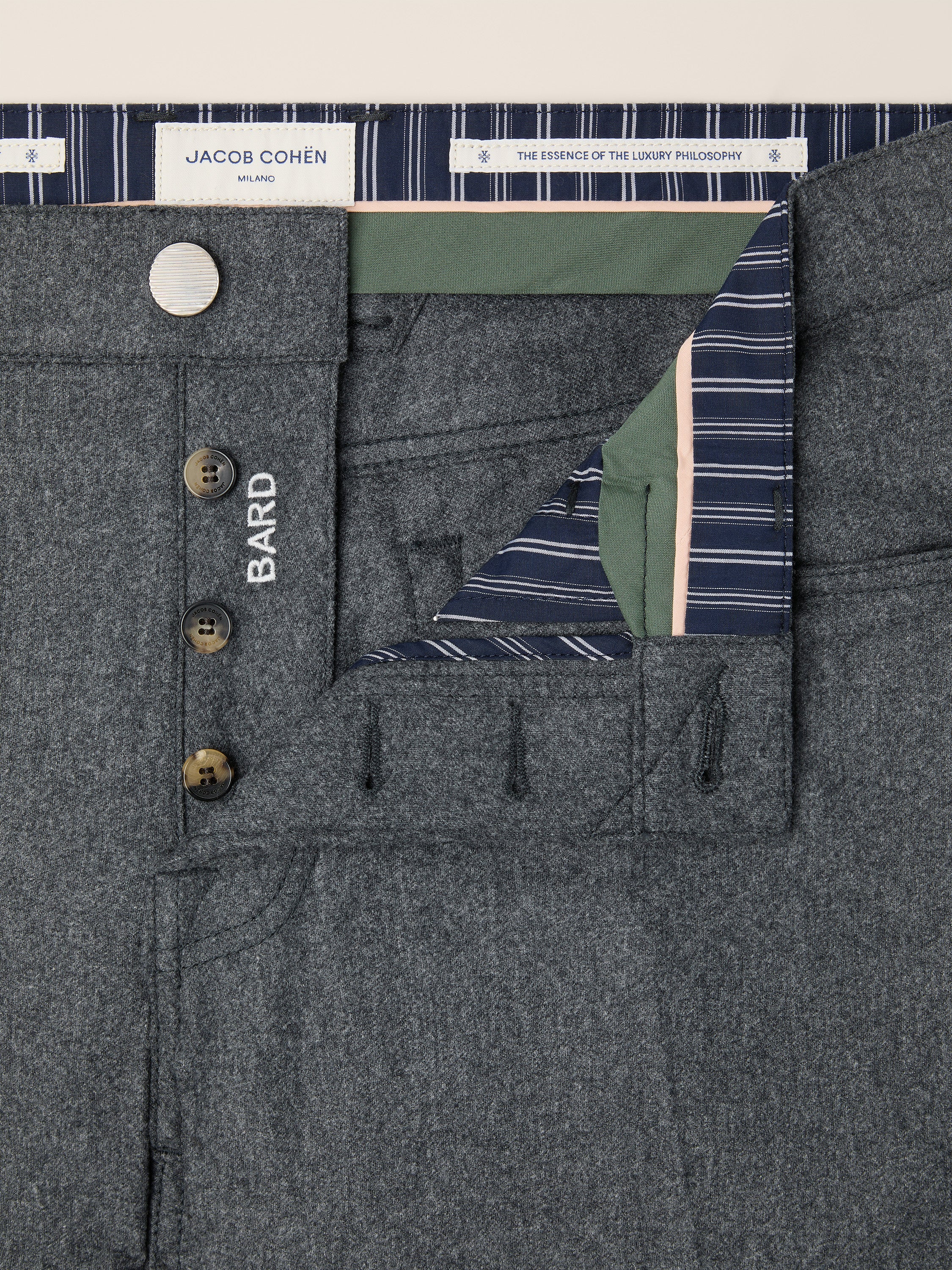 Bard — Vitale Barberis Canonico Comfort Flannel Pants - Image 4