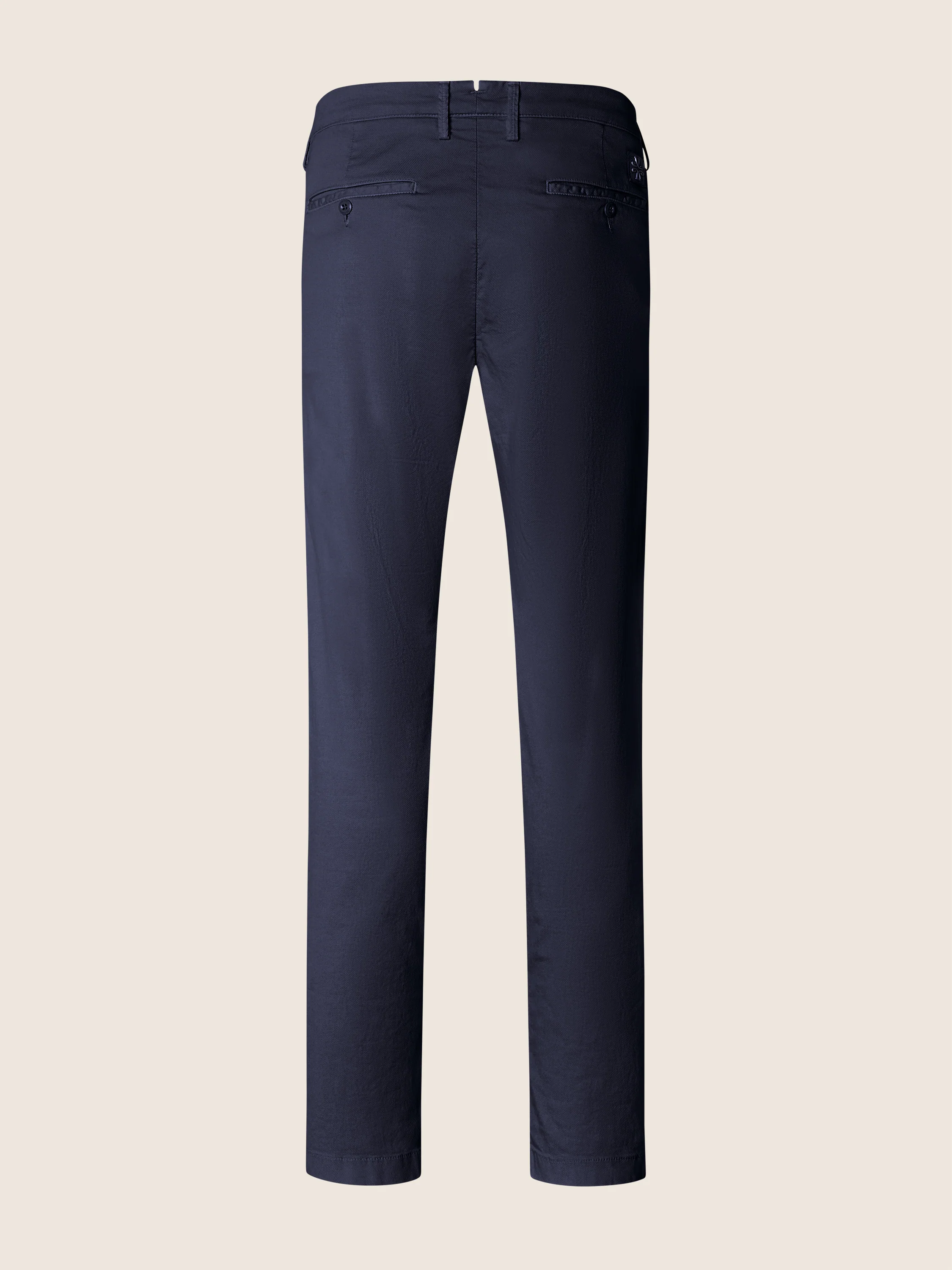 Bobby - Slim Chino Pants in Honeycomb Stretch Cotton - Image 5