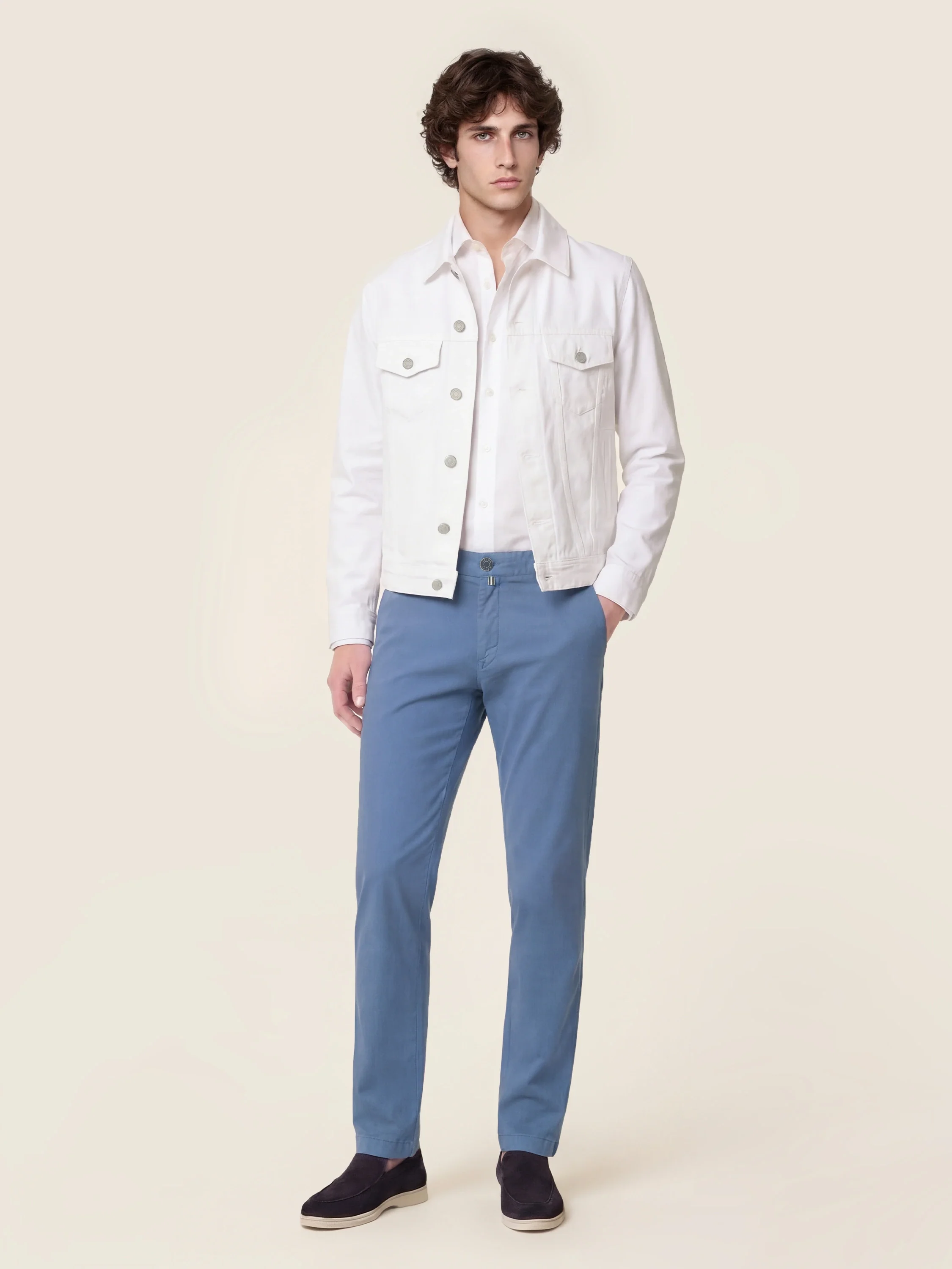 Bobby - Pants in Stretch Gabardine - Image 2