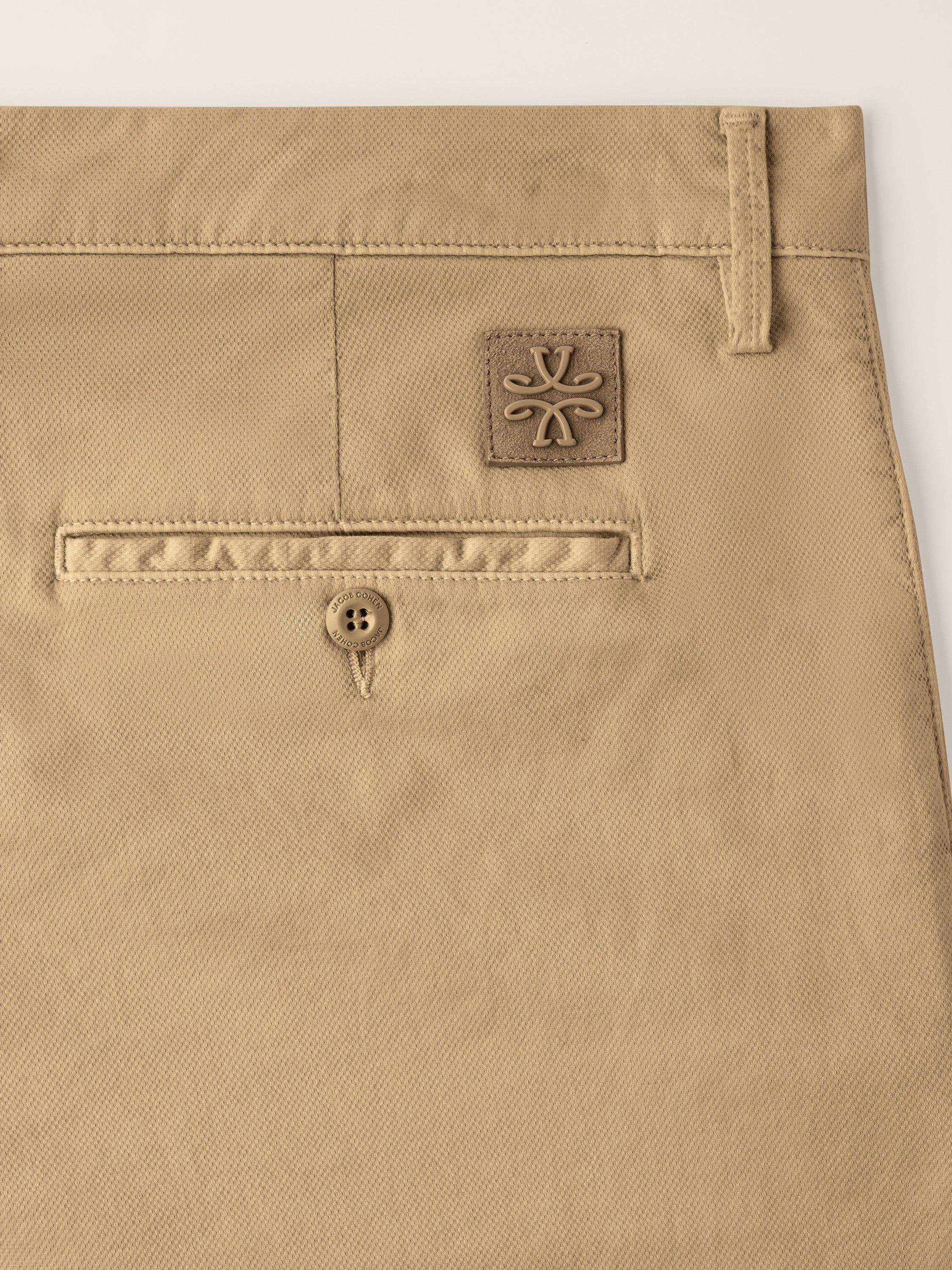 Bobby – Pants in Honeycomb Stretch Cotton - Image 4