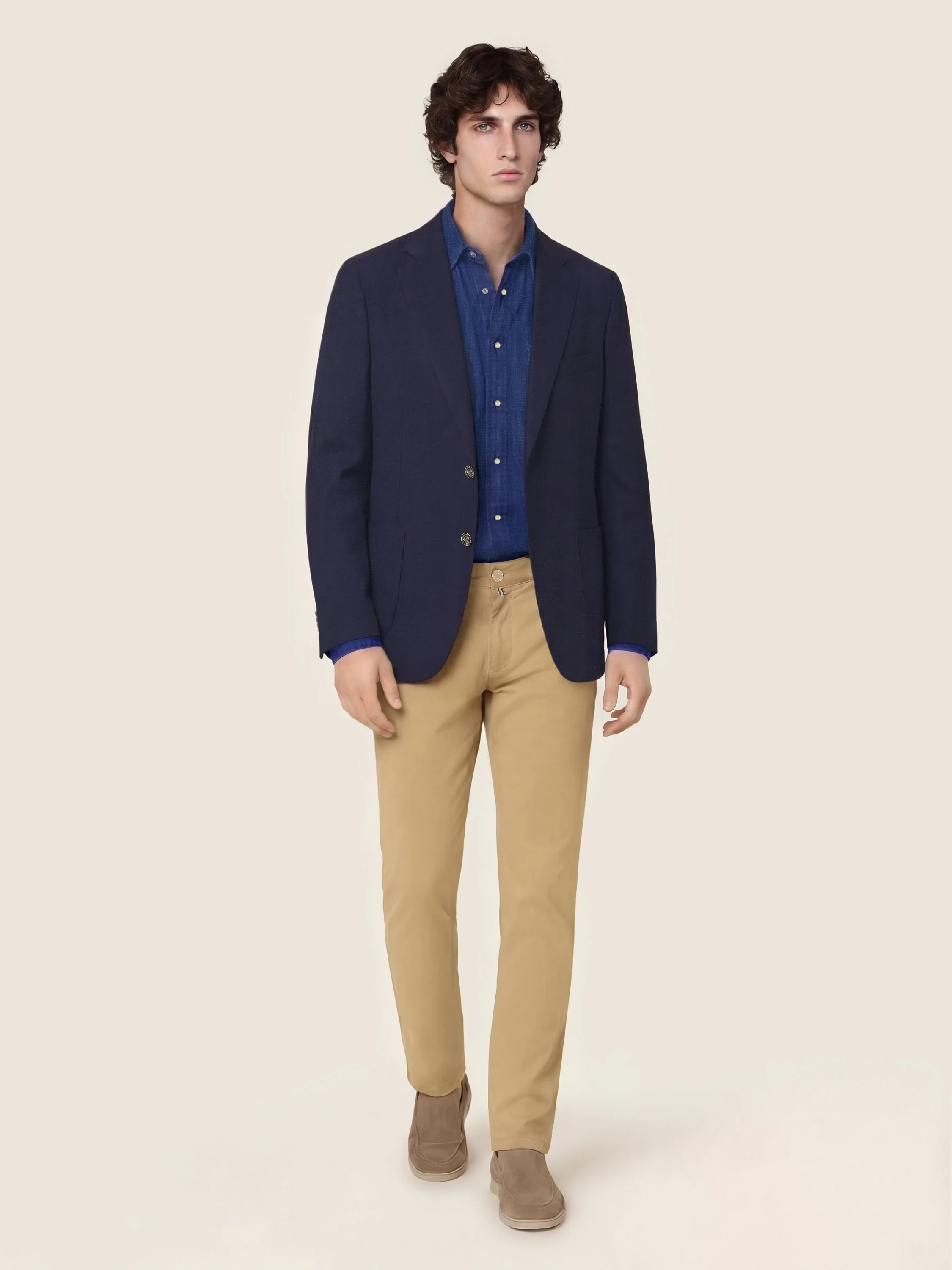 Bobby - Pants in Stretch Gabardine - Image 2