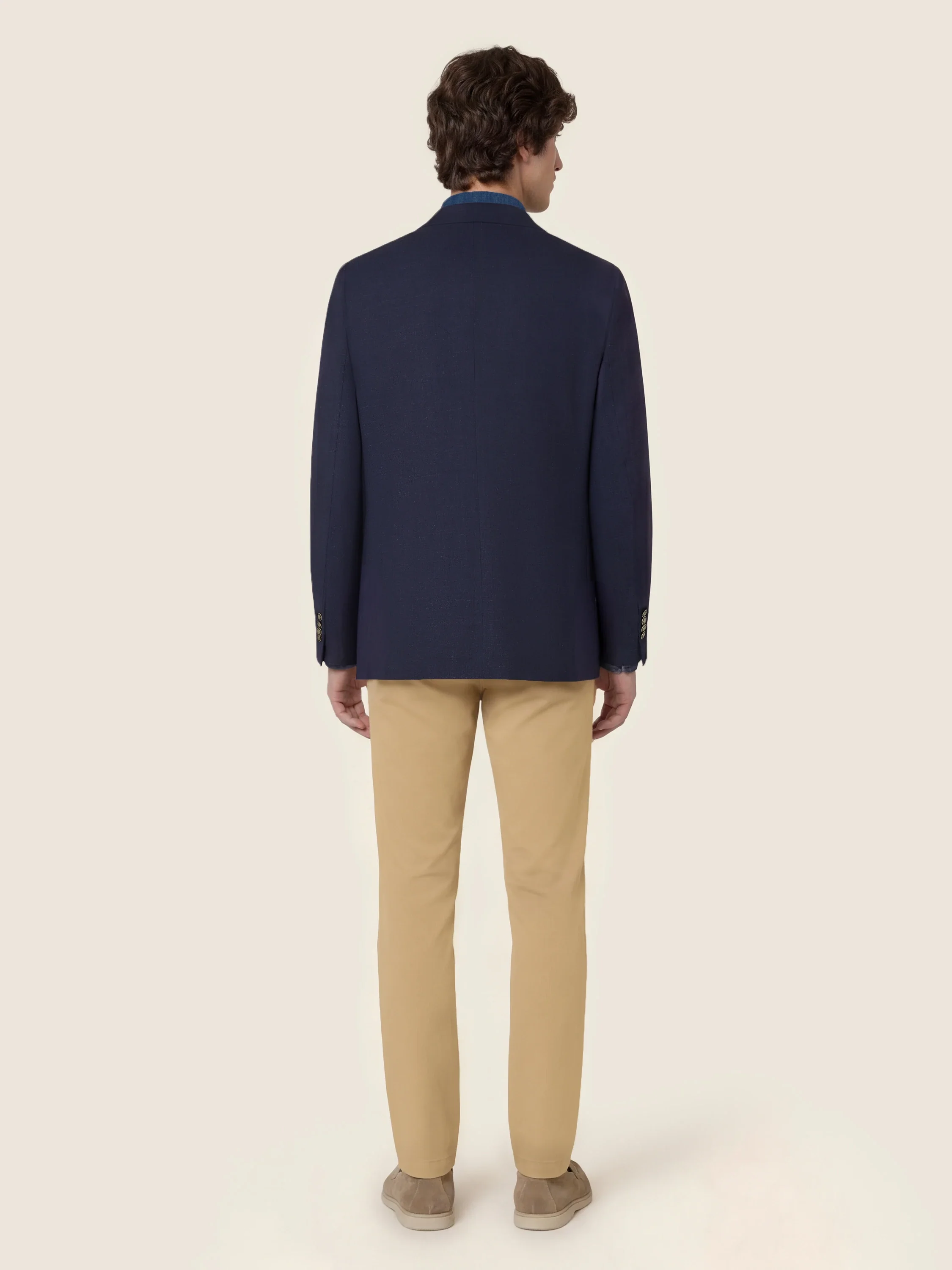 Bobby - Pants in Stretch Gabardine - Image 3