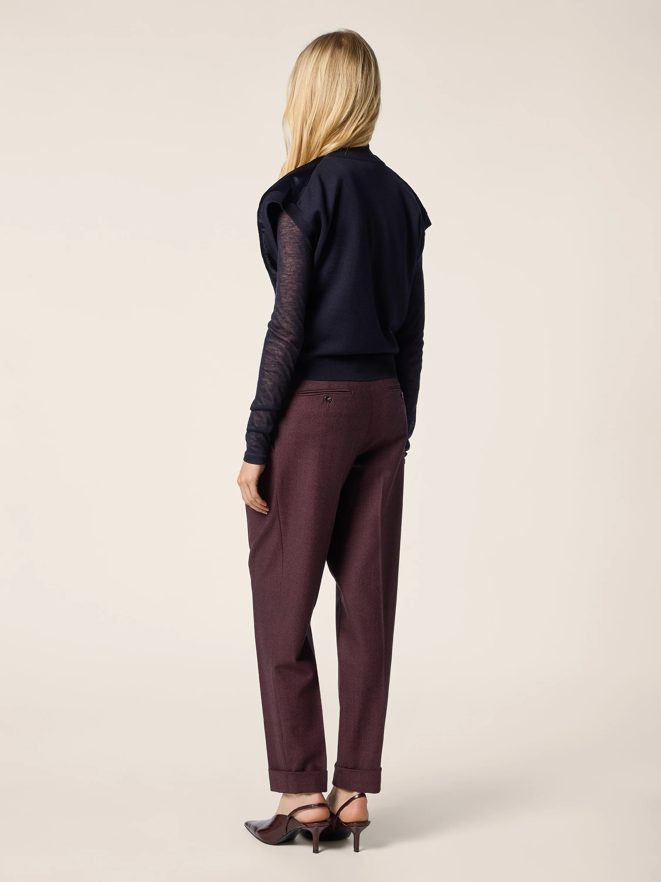 Brian – Bistretch Flannel Pants - Image 4
