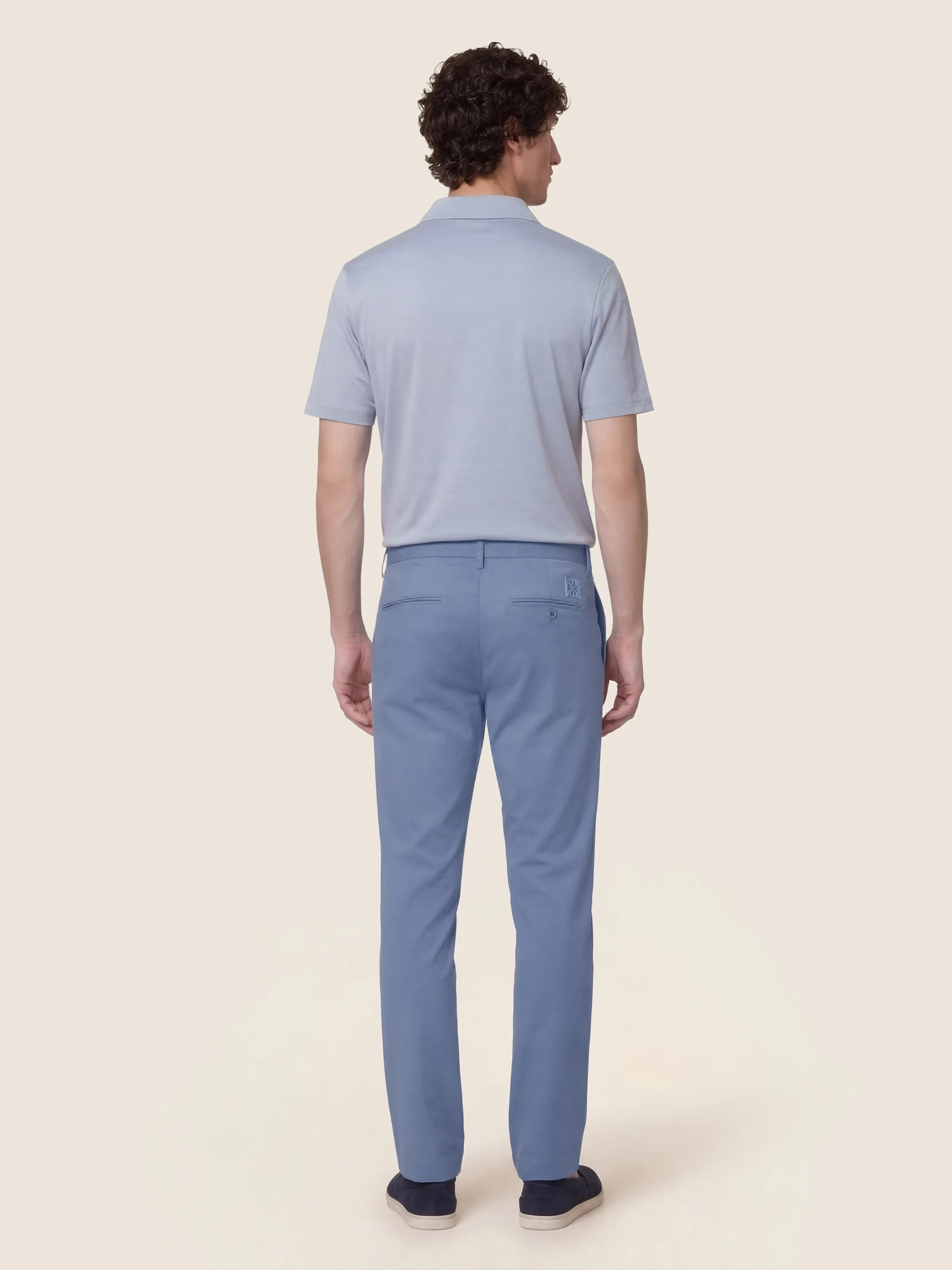 Gray - Pants in Stretch Twill - Image 3