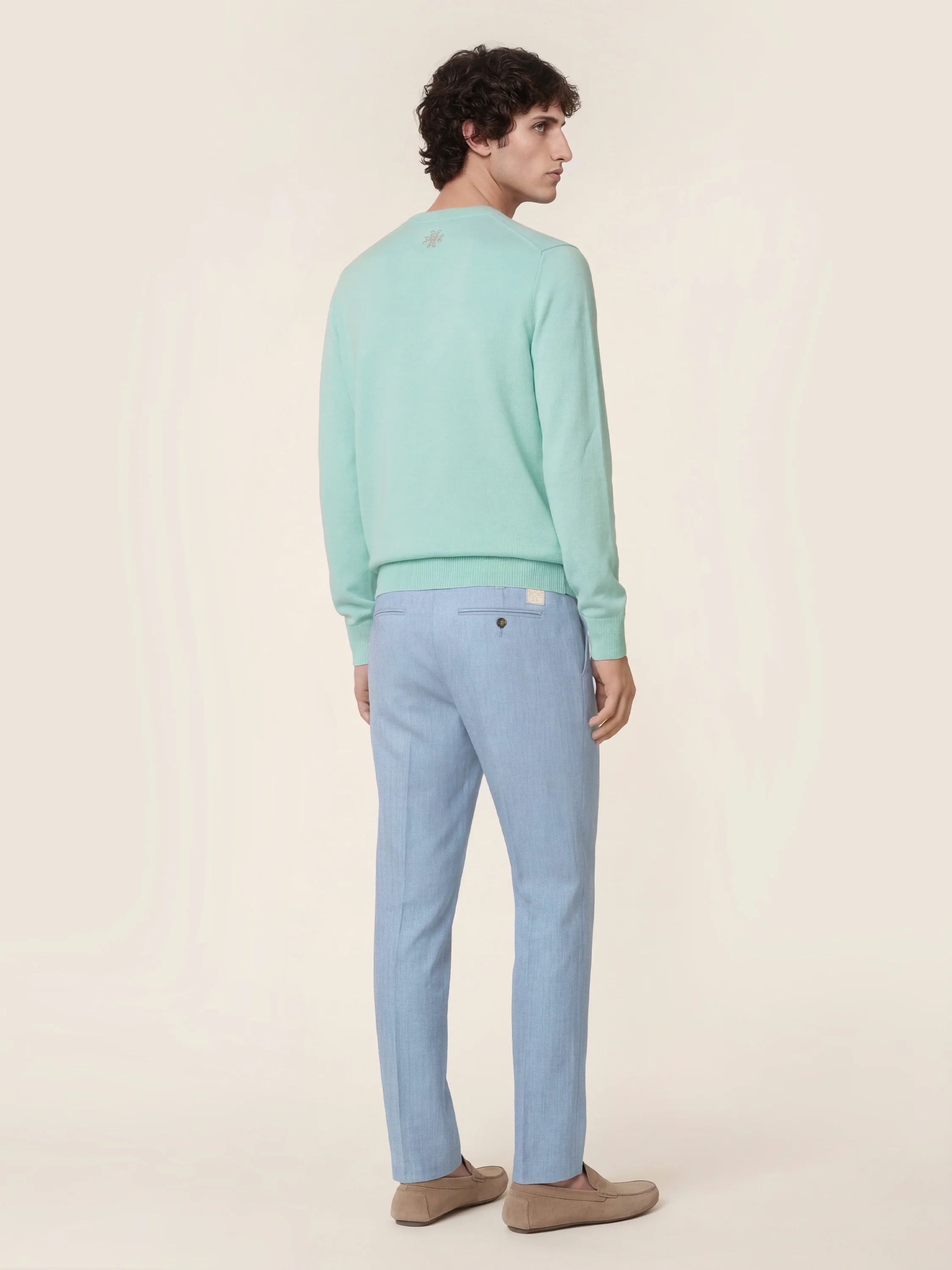 Gray – Pants in Linen - Image 4