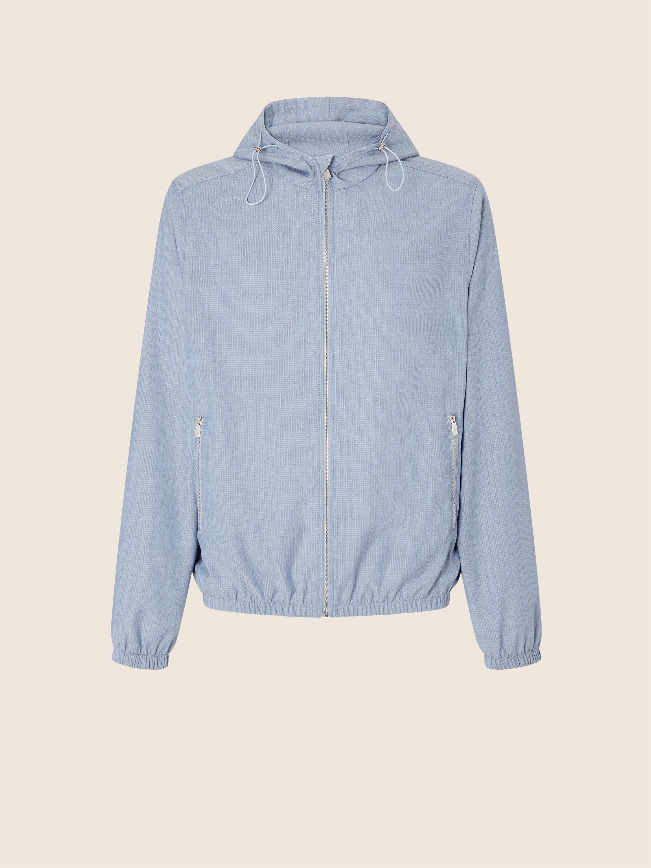 Wool and Nylon Ripstop Jacket