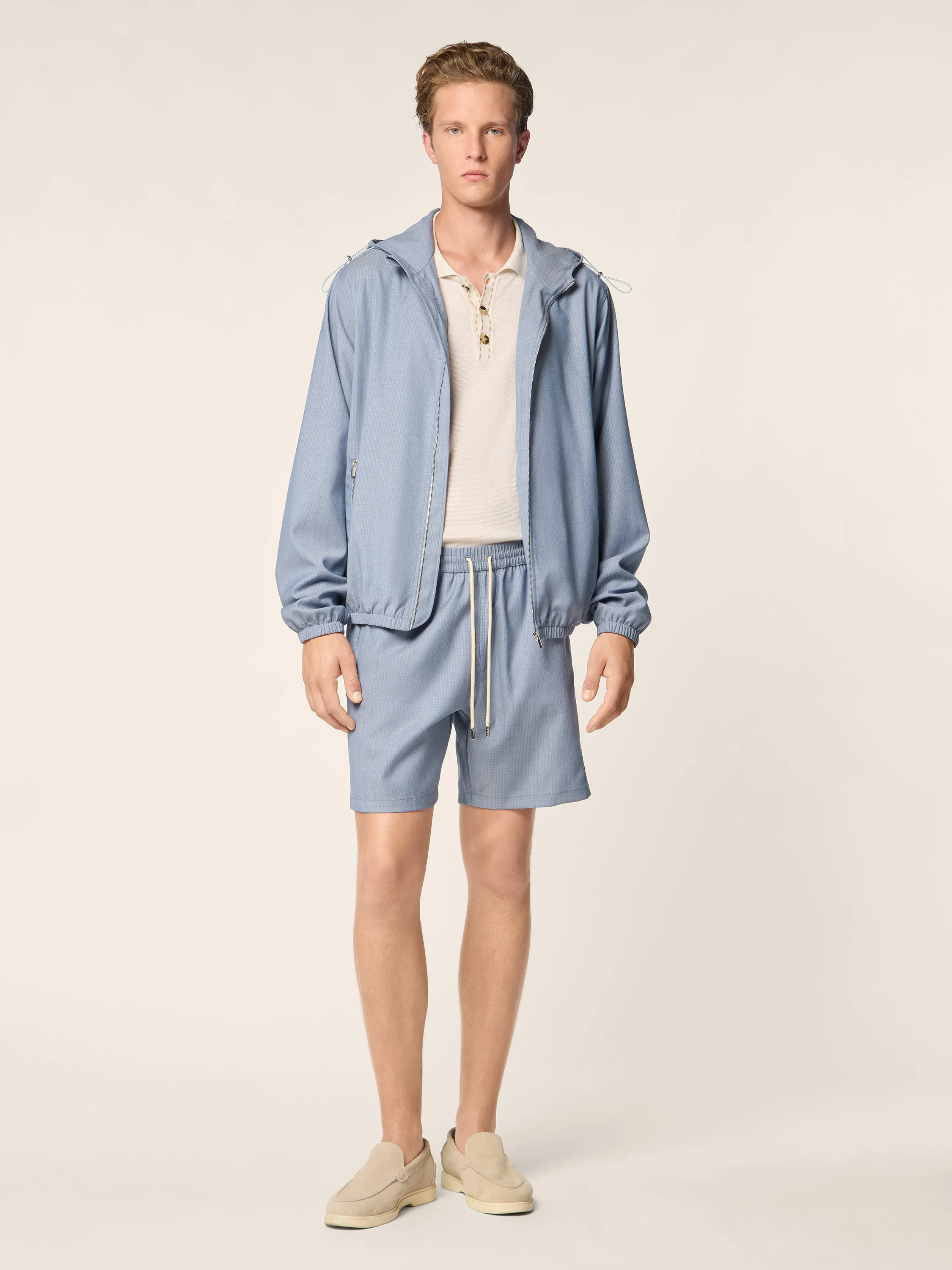 Wool and Nylon Ripstop Jacket - Image 2