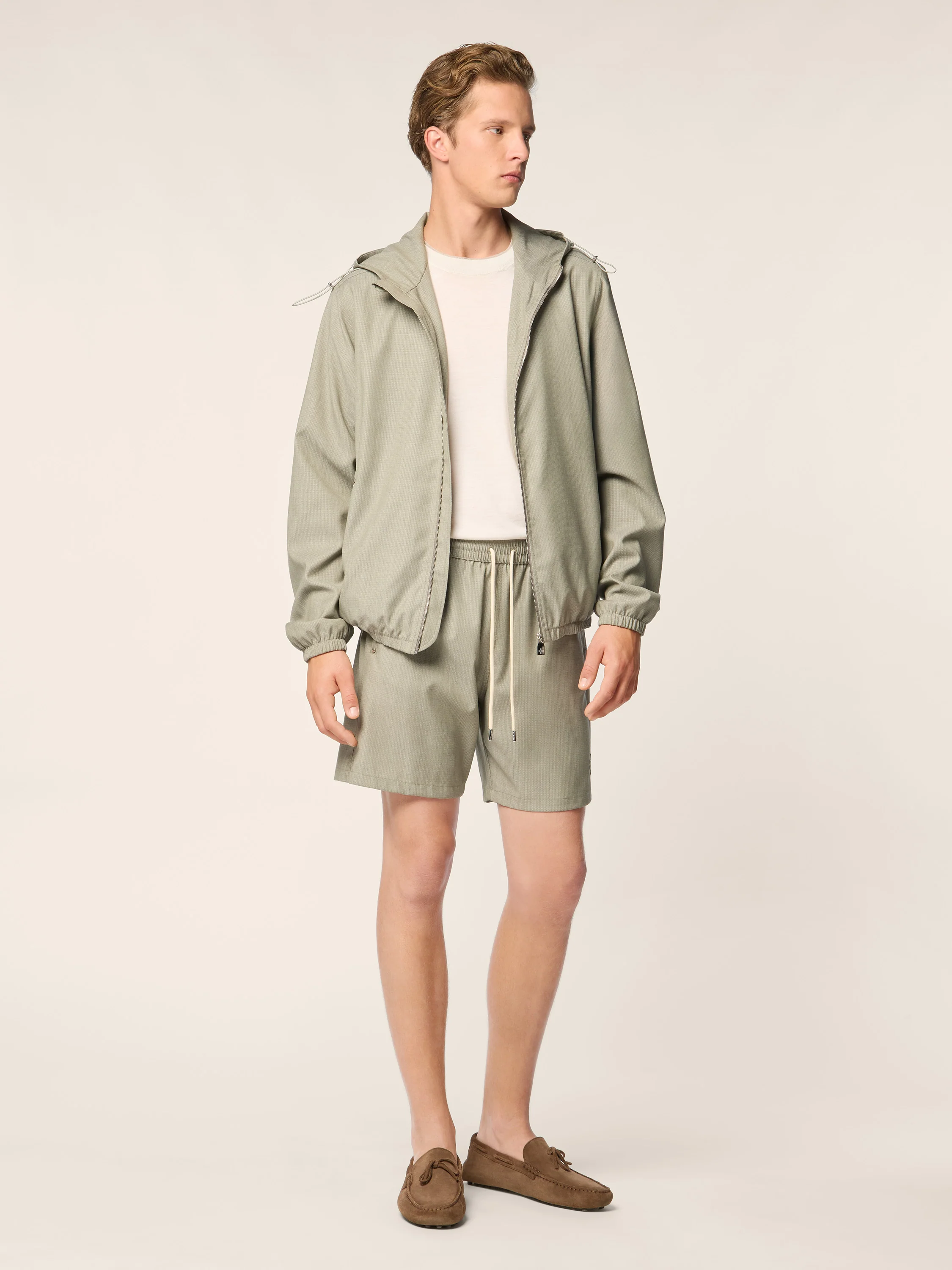 Wool and Nylon Ripstop Jacket - Image 2