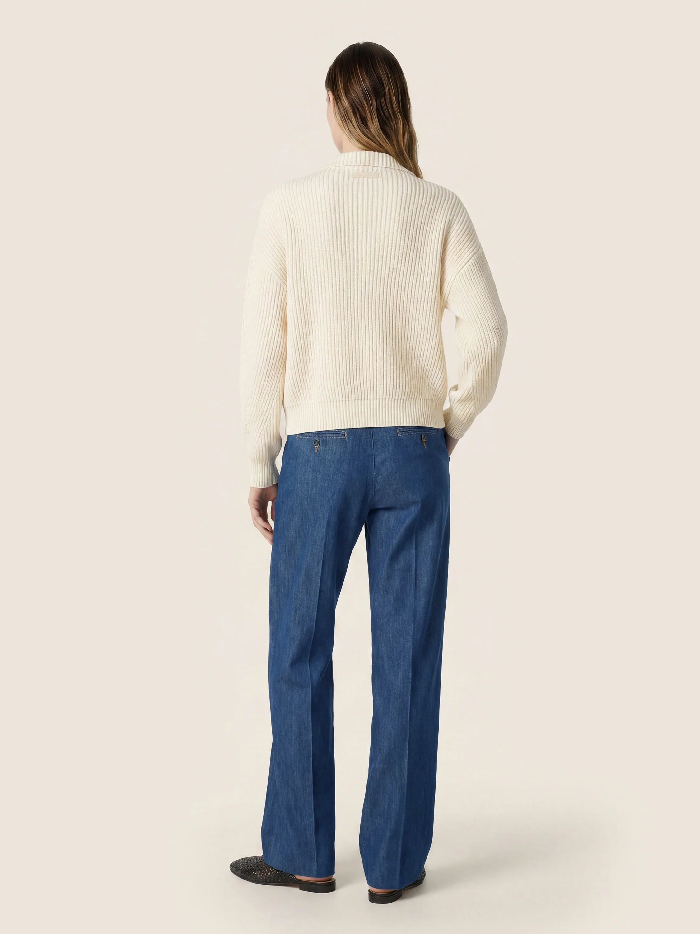 Cotton-Nylon Knit Jacket - Image 3