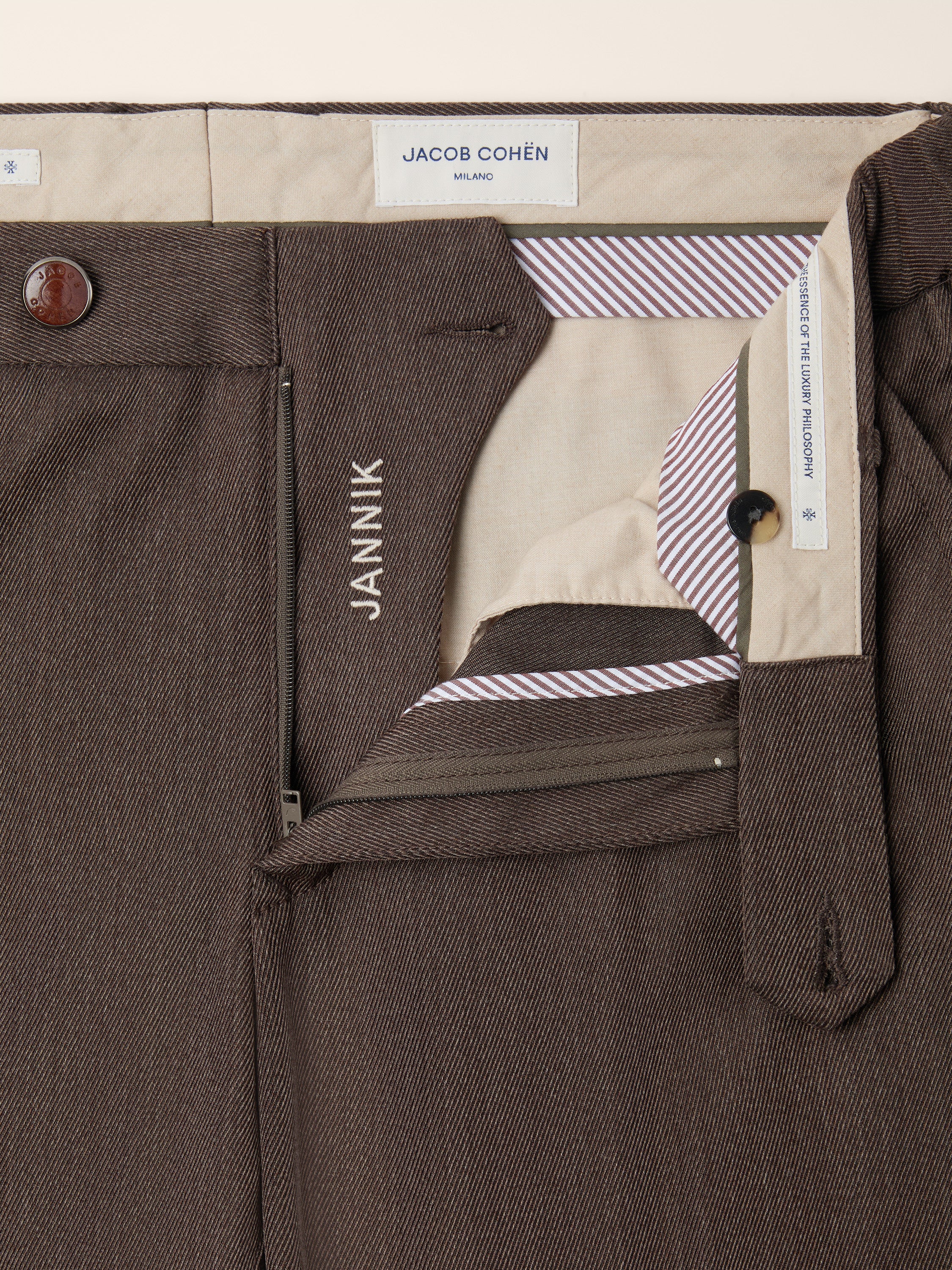 Jannik — Vitale Barberis Canonico Wool Cloth Pants - Image 5