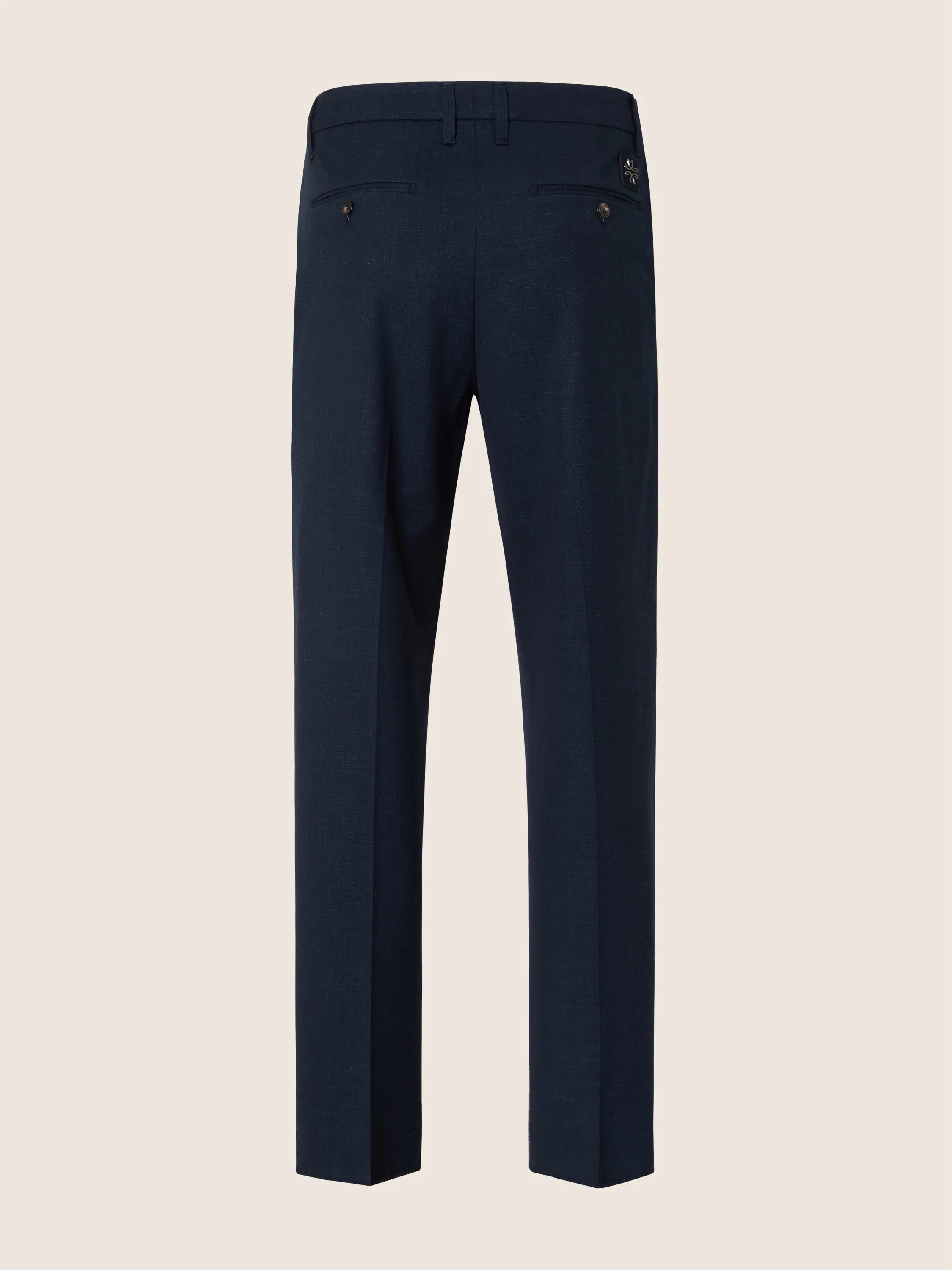 John – Pants in Silk and Linen Stretch Gabardine - Image 5