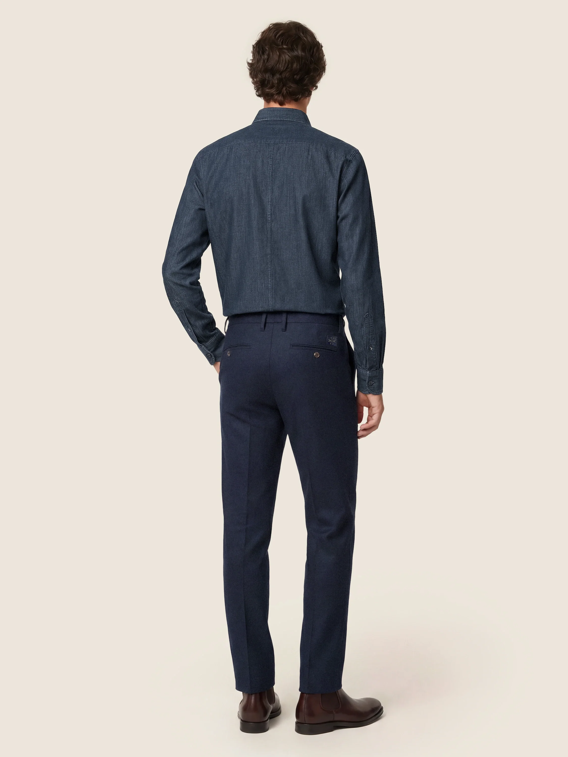 Lightweight Denim Western Shirt - Image 4