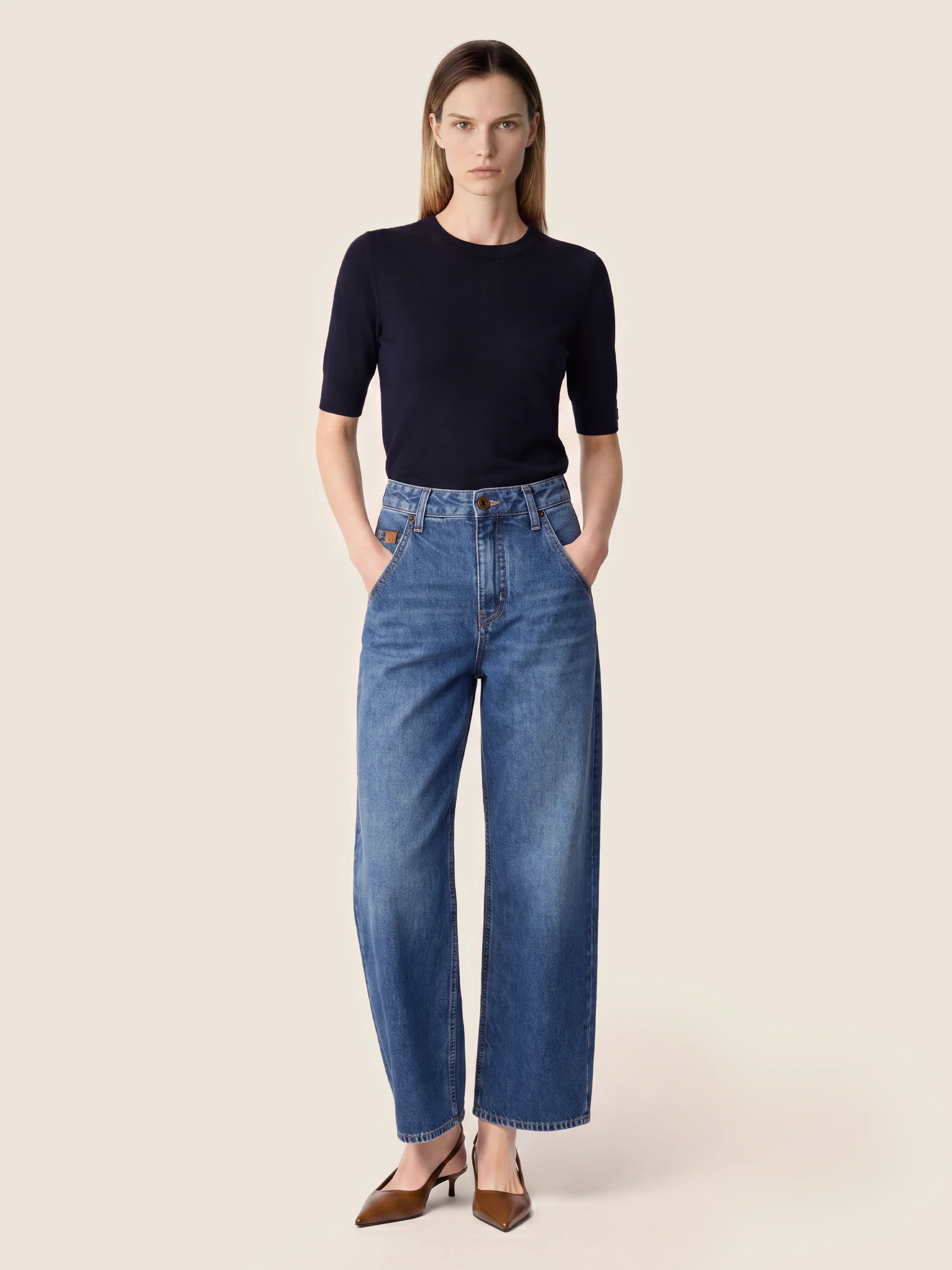 Lila – Lightweight Cotton Jeans - Image 3