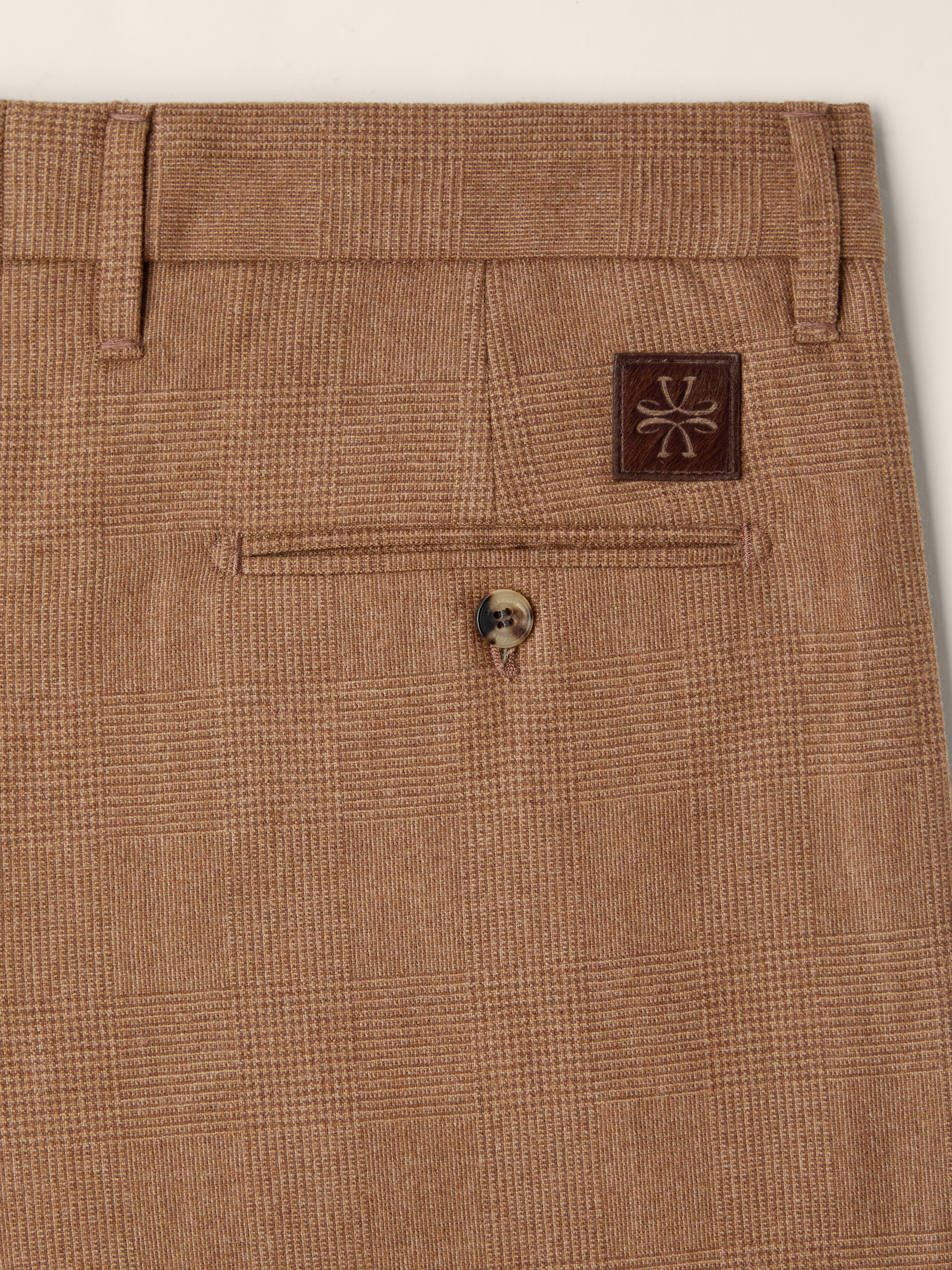 Lucas — Vitale Barberis Canonico Wool-Cashmere Prince of Wales Pants - Image 3