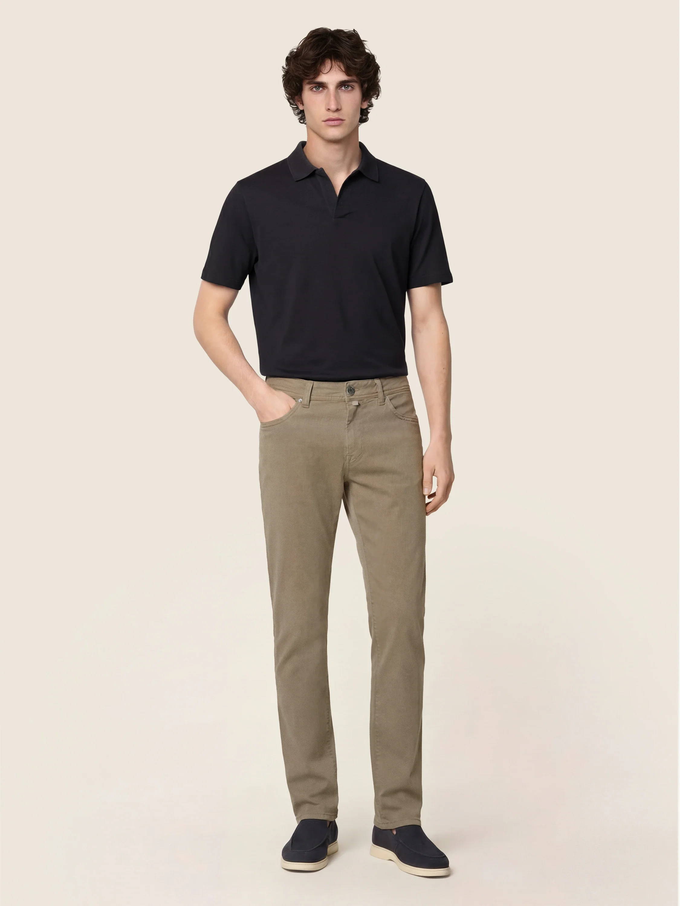 Nick - Pants in Stretch Gabardine - Image 3