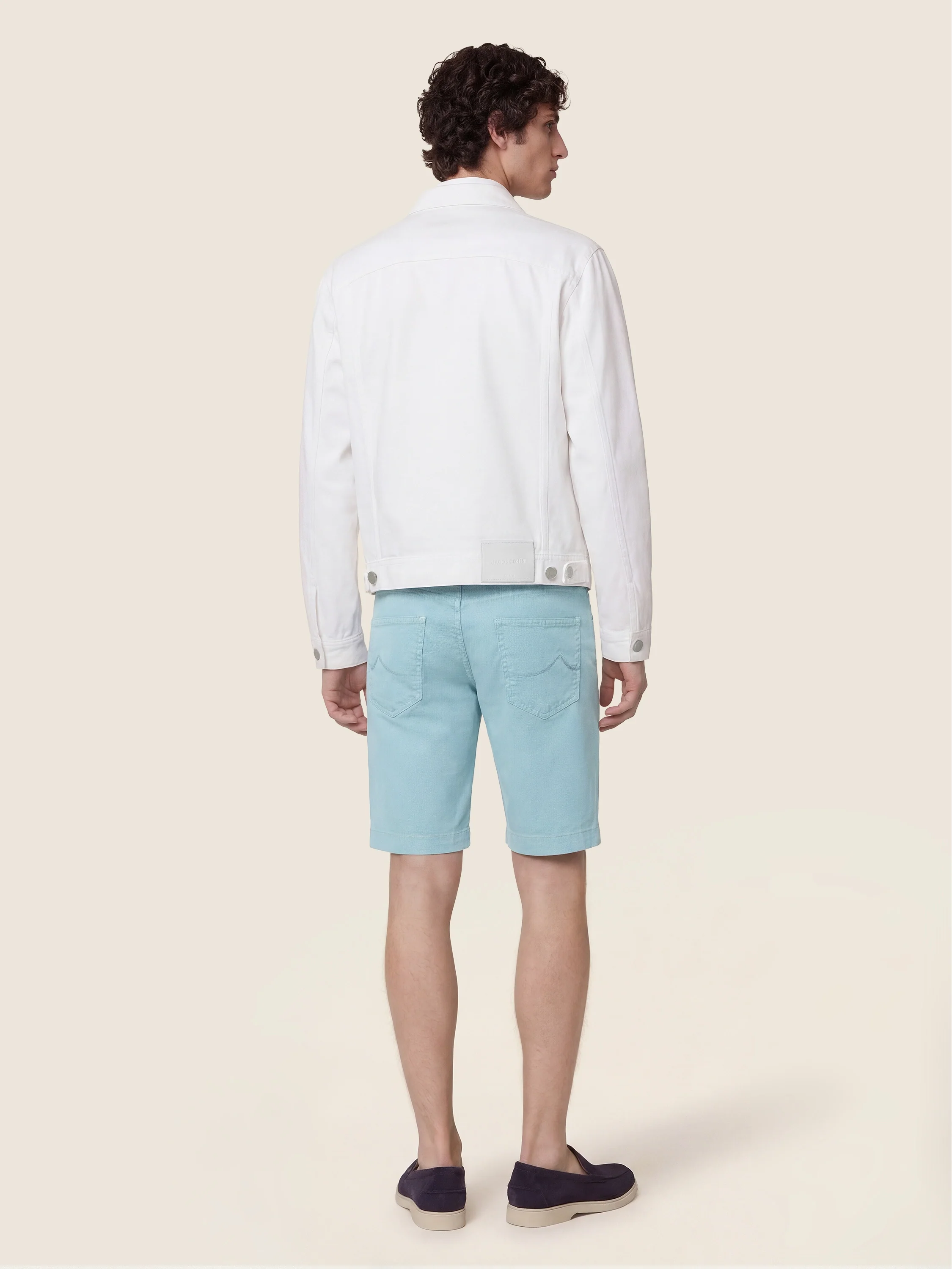 Nicolas – Bermudas in stretch twill - Image 4