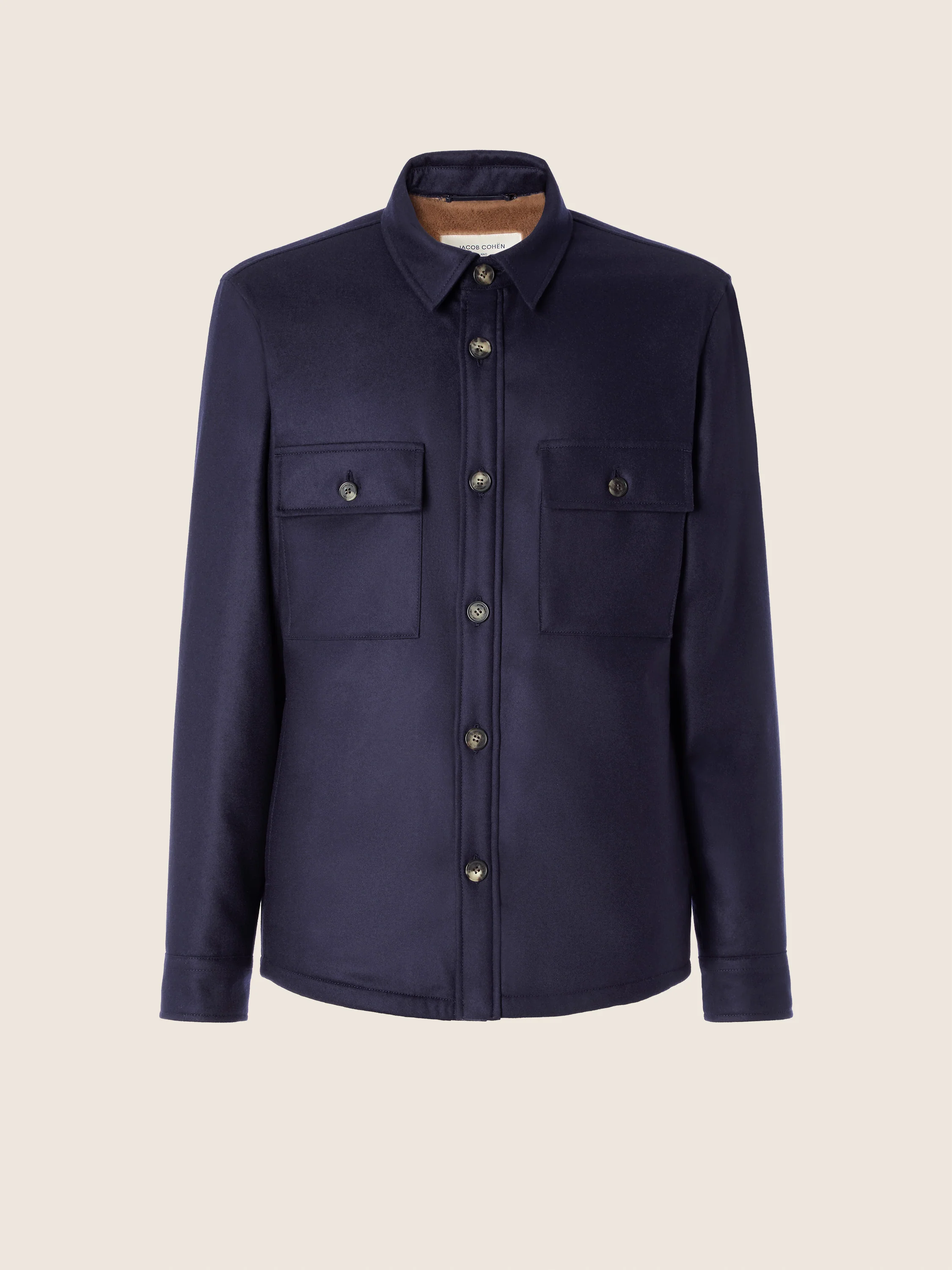 Vitale Barberis Canonico Comfort Flannel Overshirt