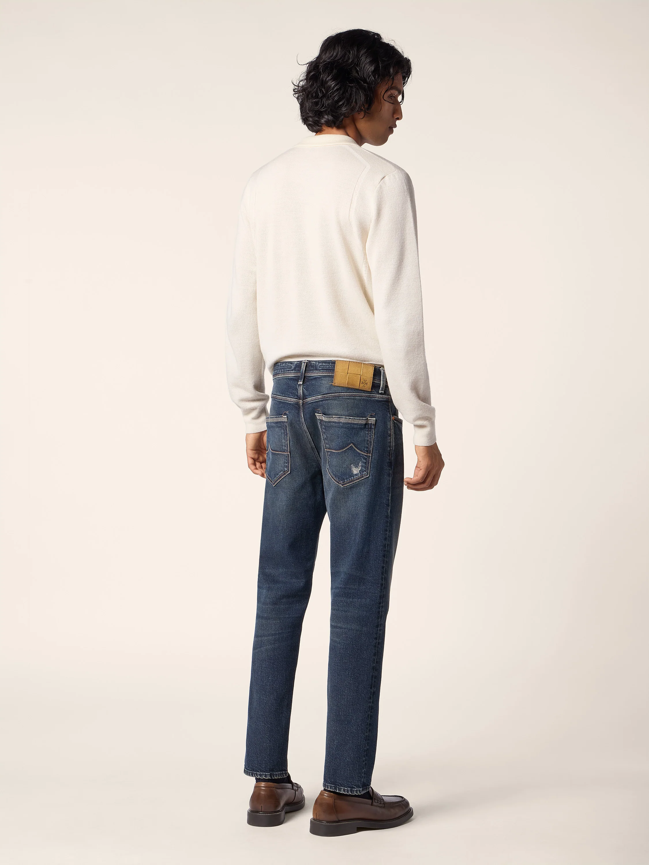 Brushed Wool Polo - Image 3