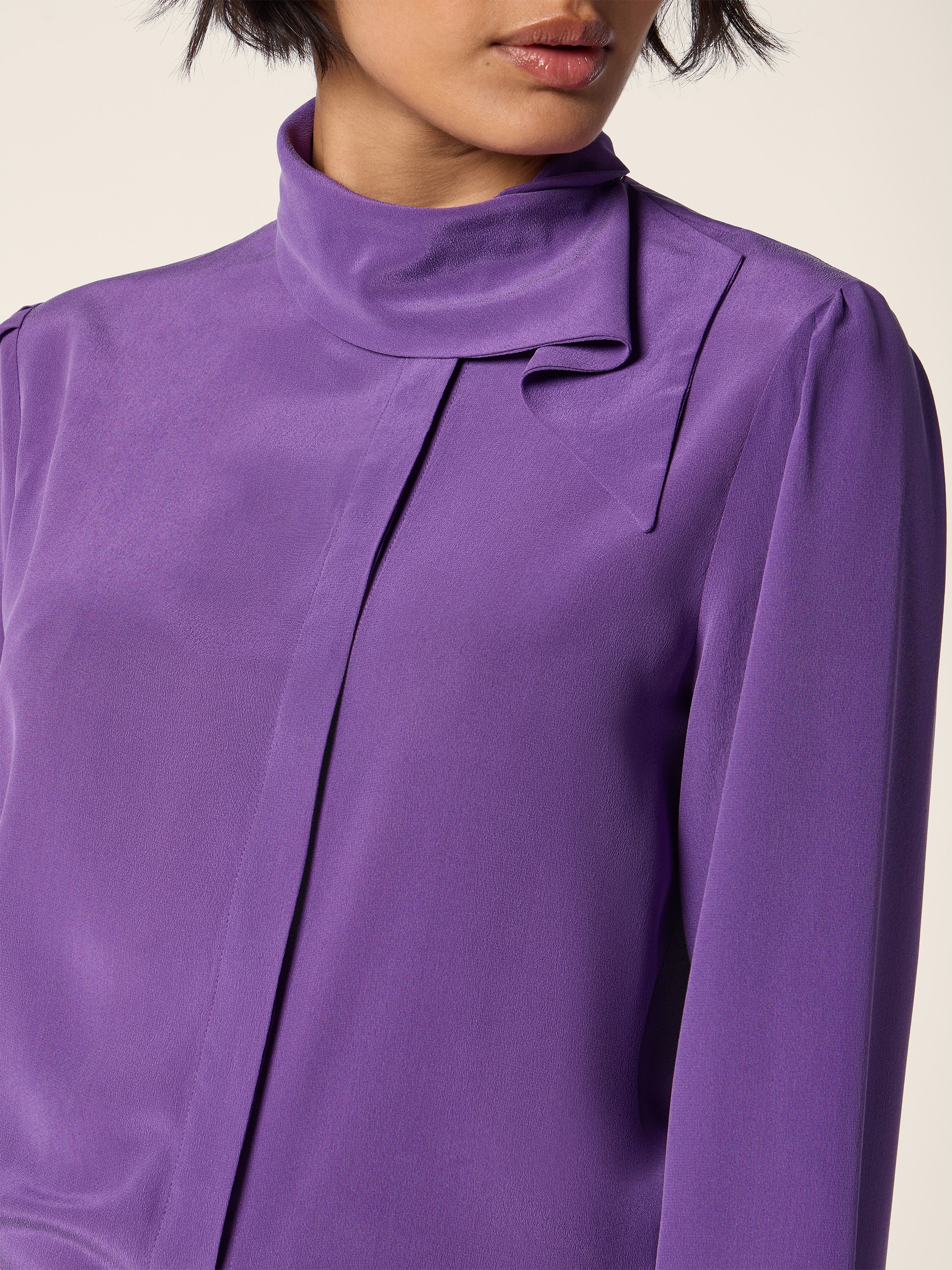 Silk Crêpe de Chine Shirt - Image 4