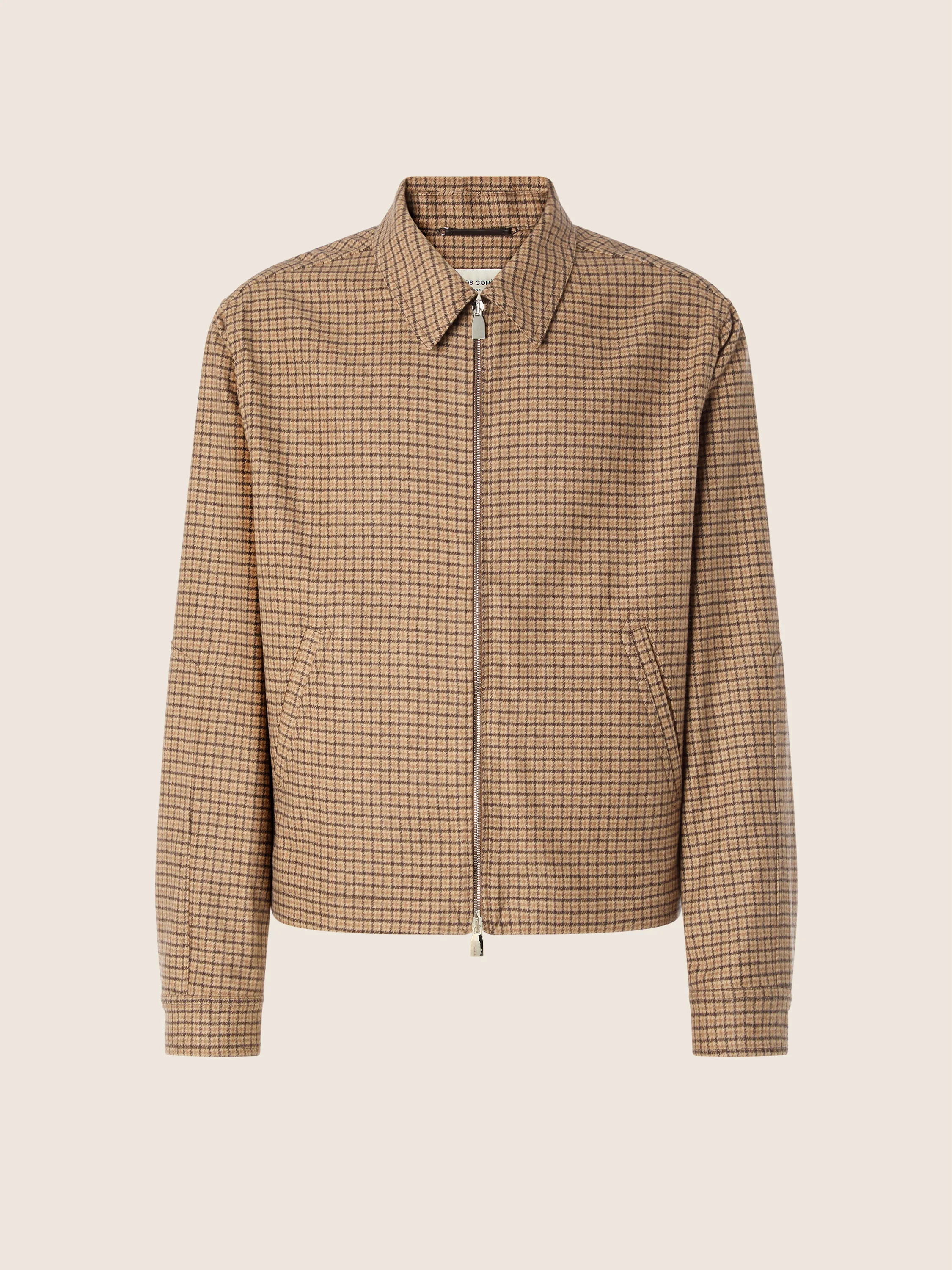 Wool-Cashmere Batavia Trucker Jacket