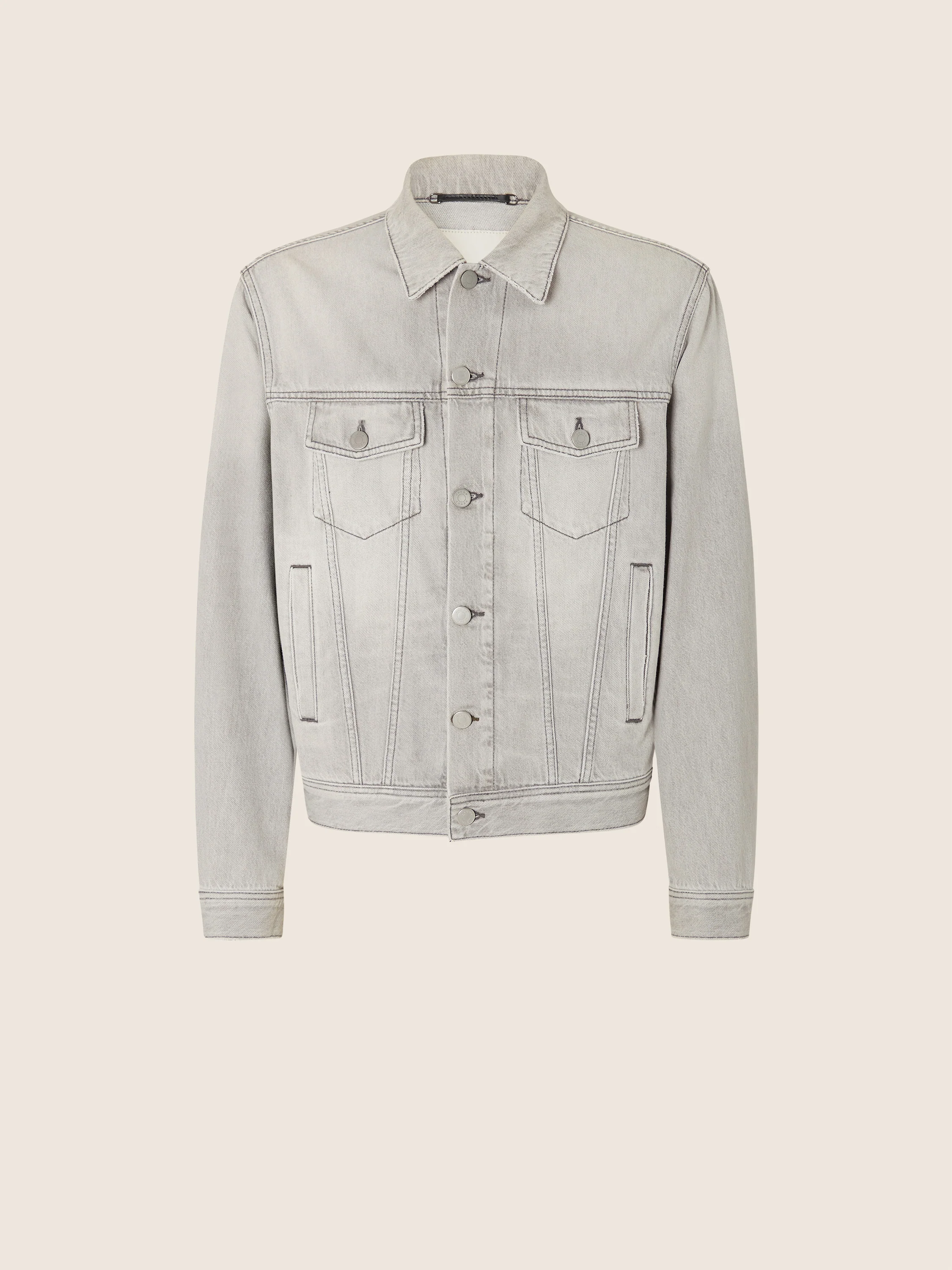 Trucker Jacket in Cotton and Lyocell Denim