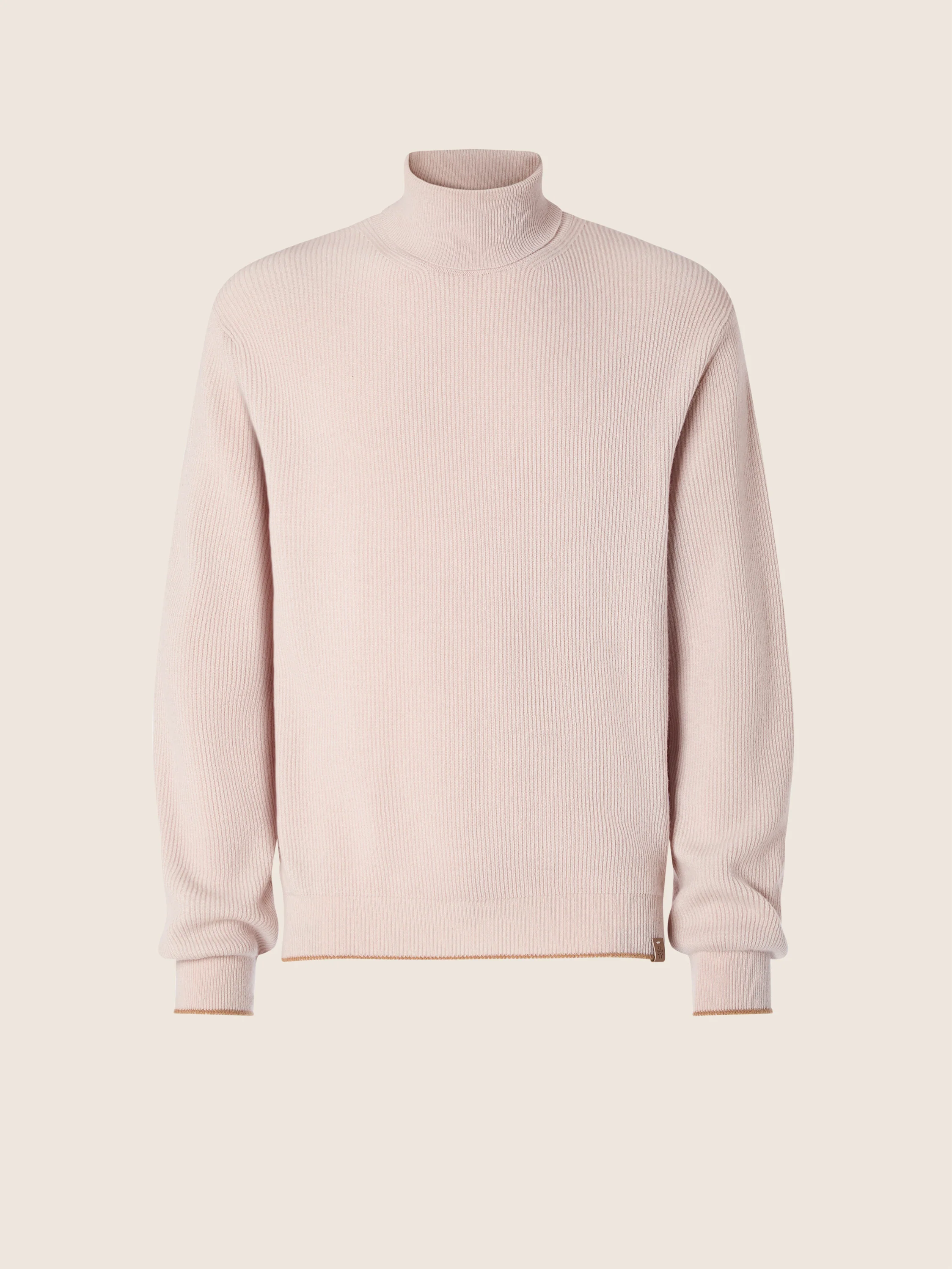 Cashmere English Rib Turtleneck