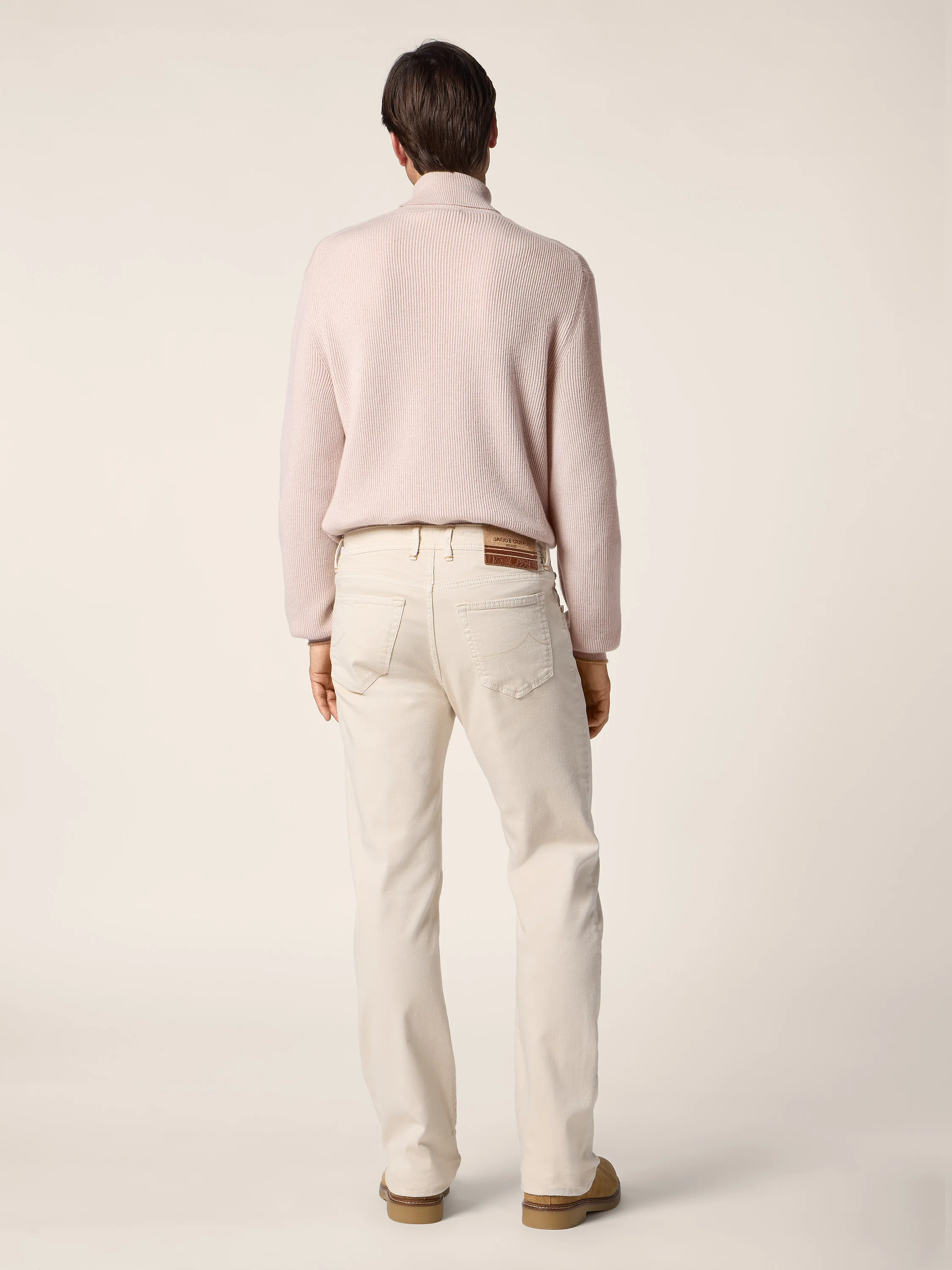 Cashmere English Rib Turtleneck - Image 3