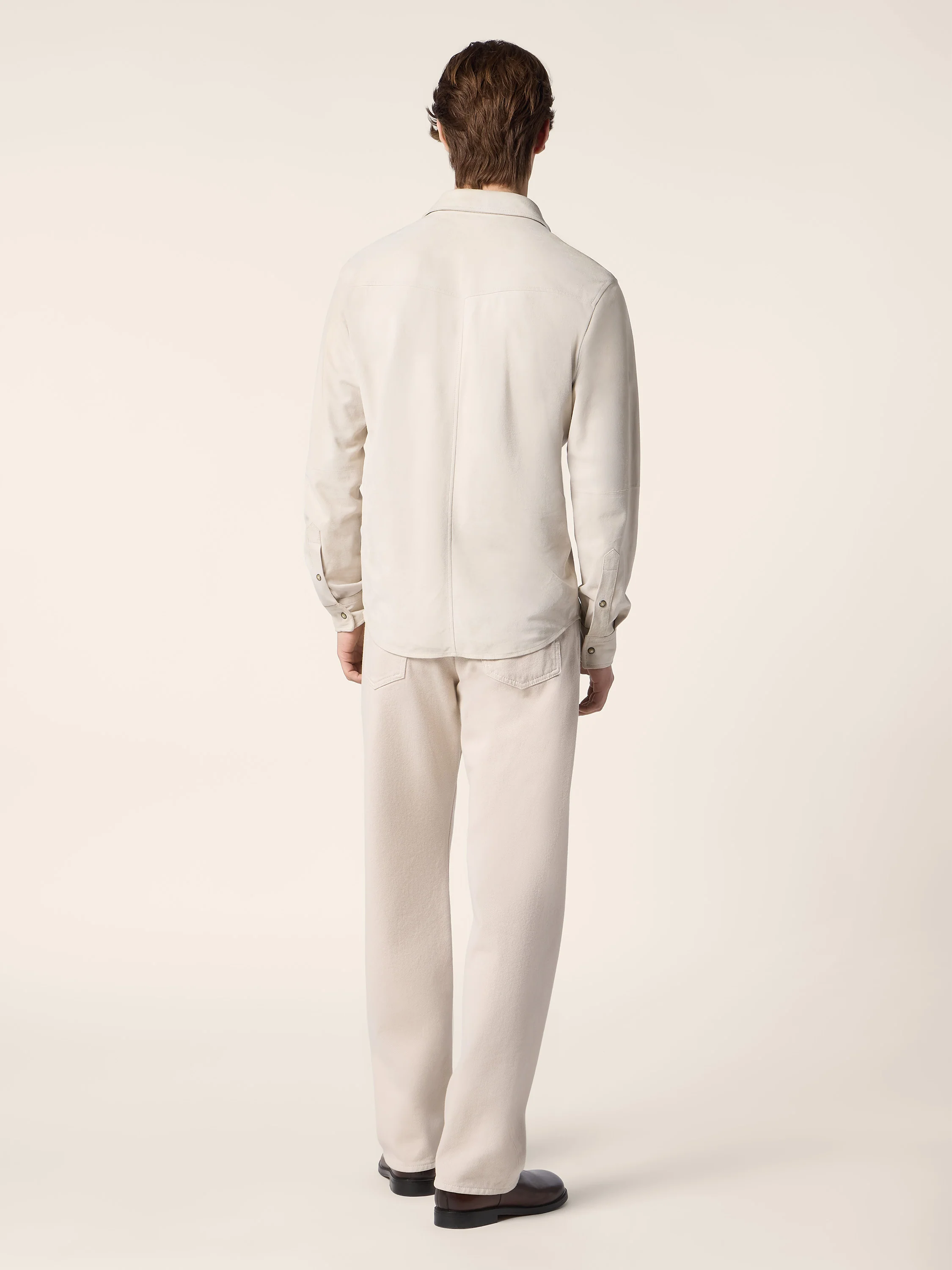 Light Suede Western Overshirt - Image 4