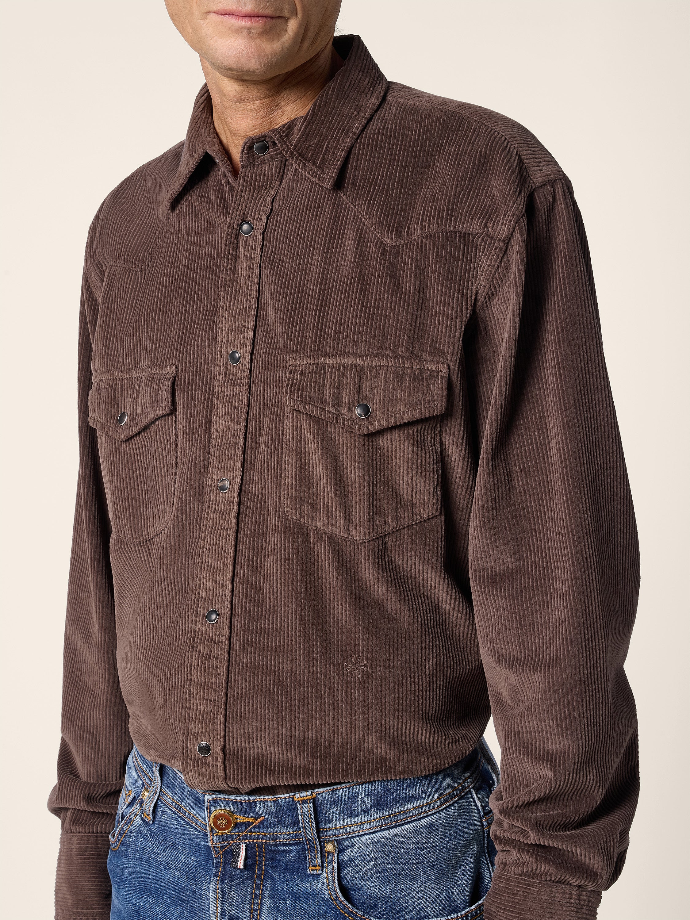 Corduroy Western Shirt - Image 4