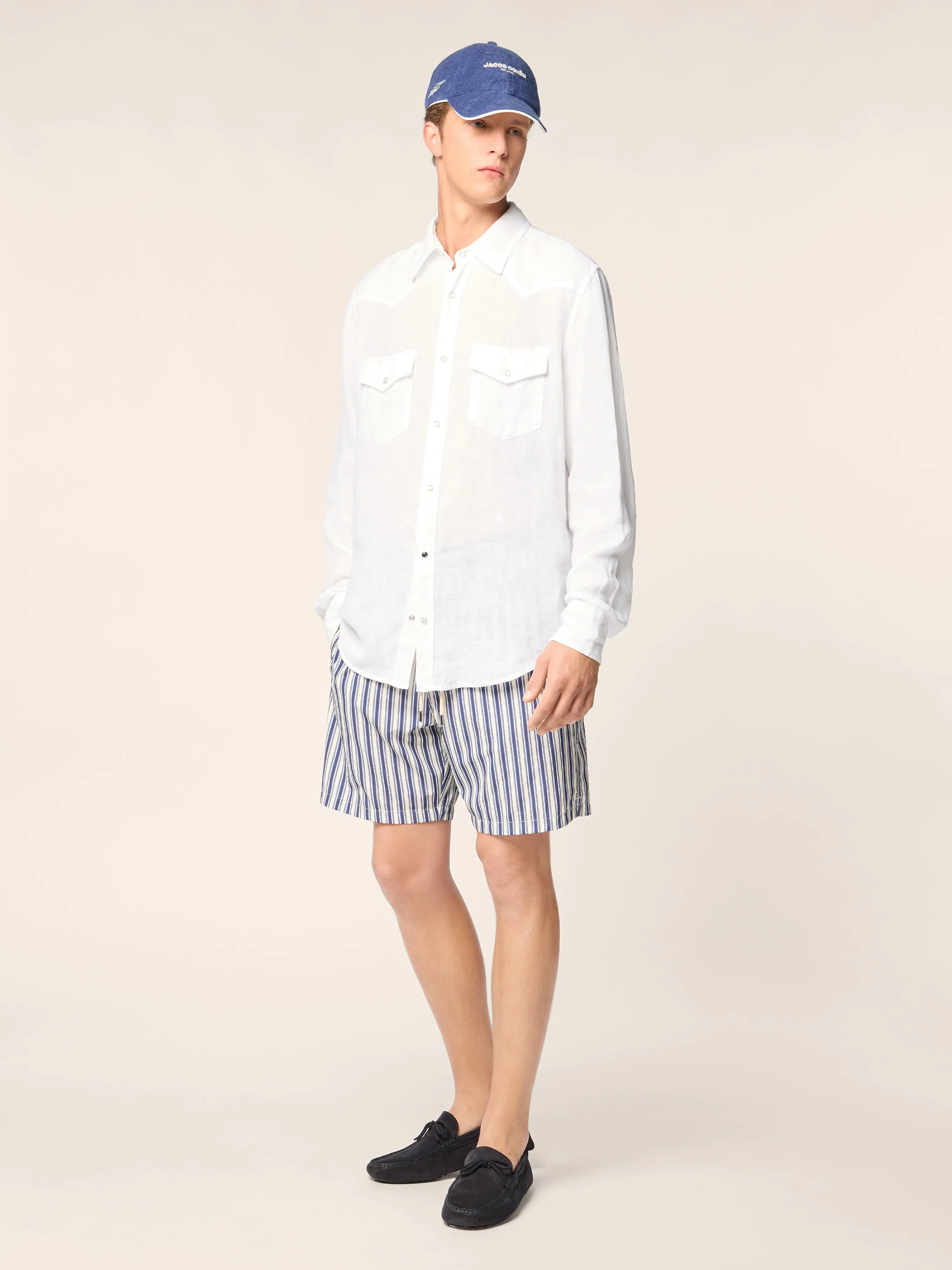 Linen Western Shirt - Image 2
